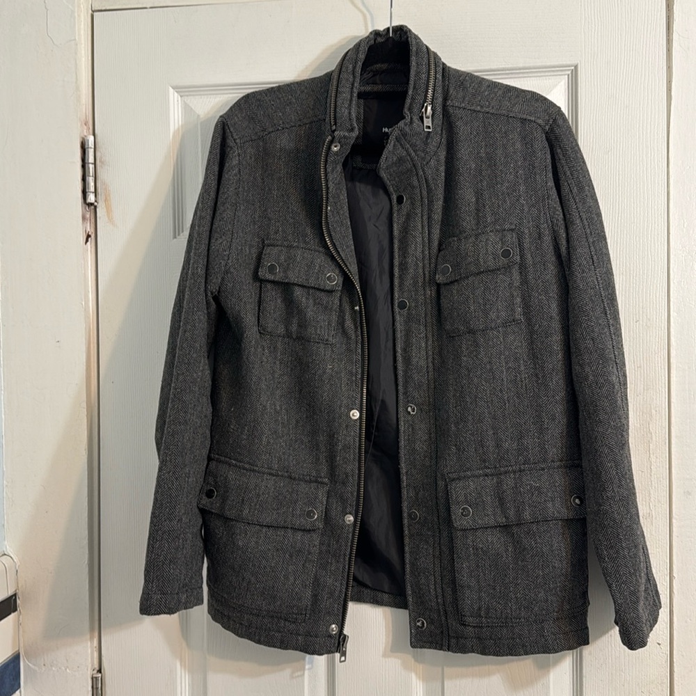 Men’s Hurley X Black/Gray Jacket Size Small